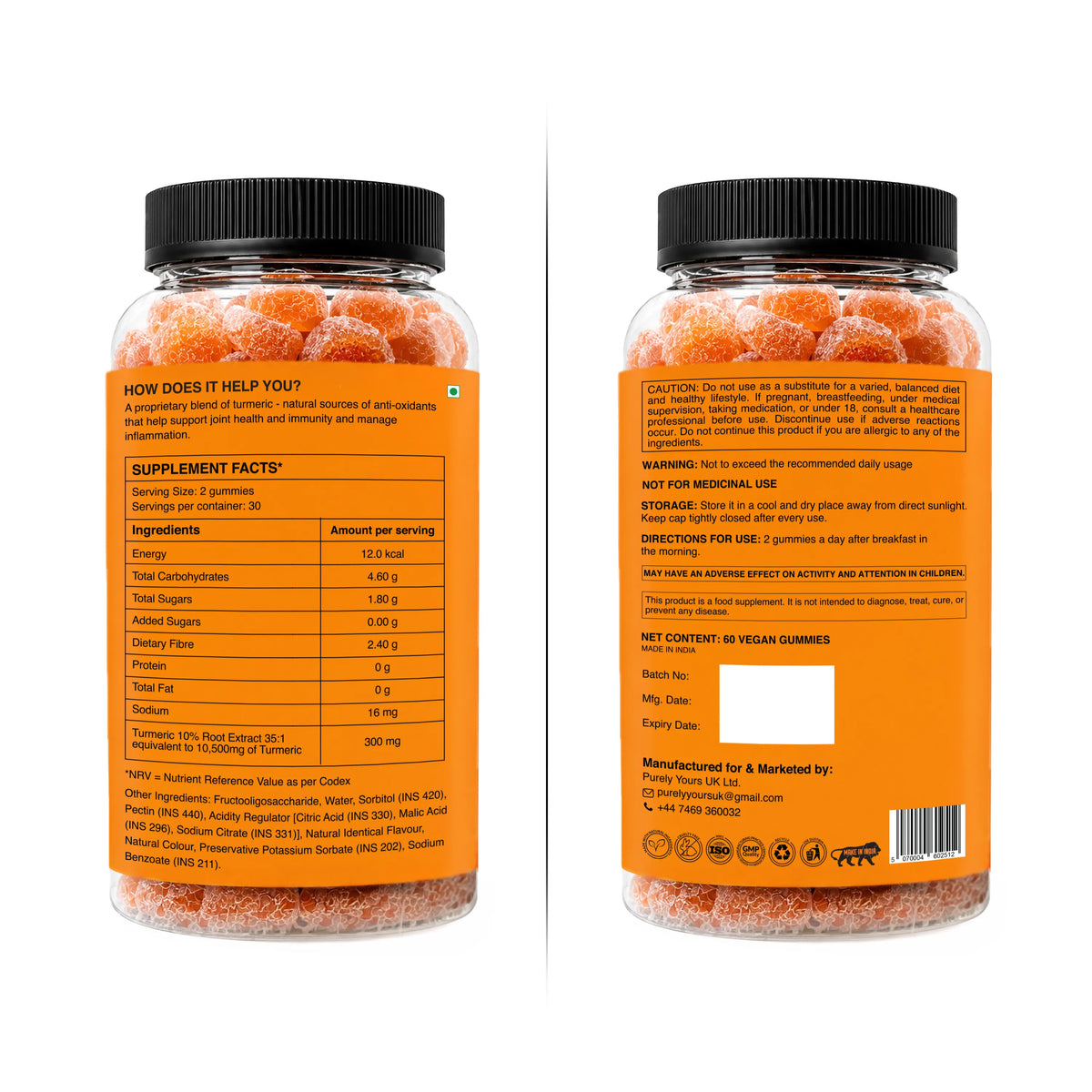 Turmeric Gummies – Immune & Everyday Wellness Support