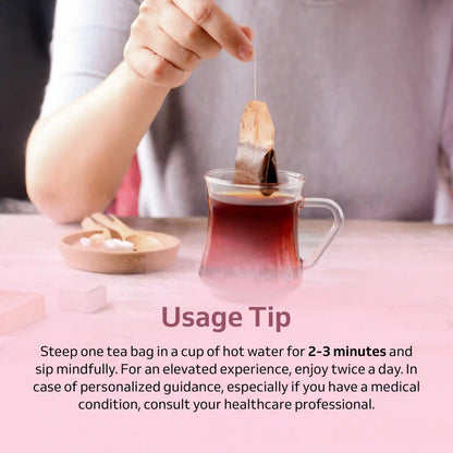 Organic Glow Brew | skin glow and brightening tea