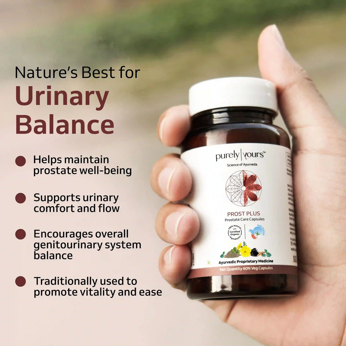 Prost Plus: Ayurvedic Relief for Enlarged Prostate & Frequent Urination