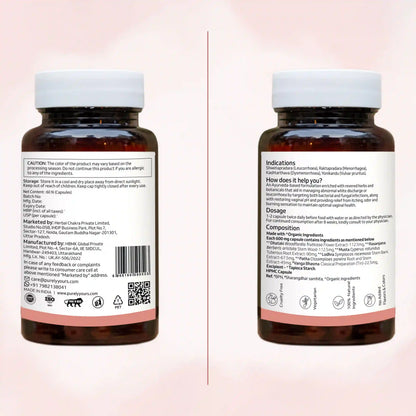 Stop White Discharge Naturally – Femme Balance Ayurvedic Capsules | Purely Yours