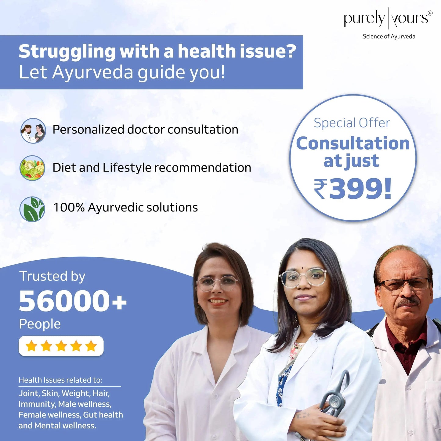 Personalized Ayurvedic Doctor Consultation