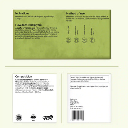 Organic Puritea Brew