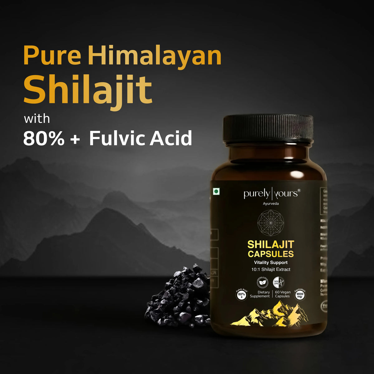 Shilajit Capsules – Pure Himalayan Wellness in Every Capsule