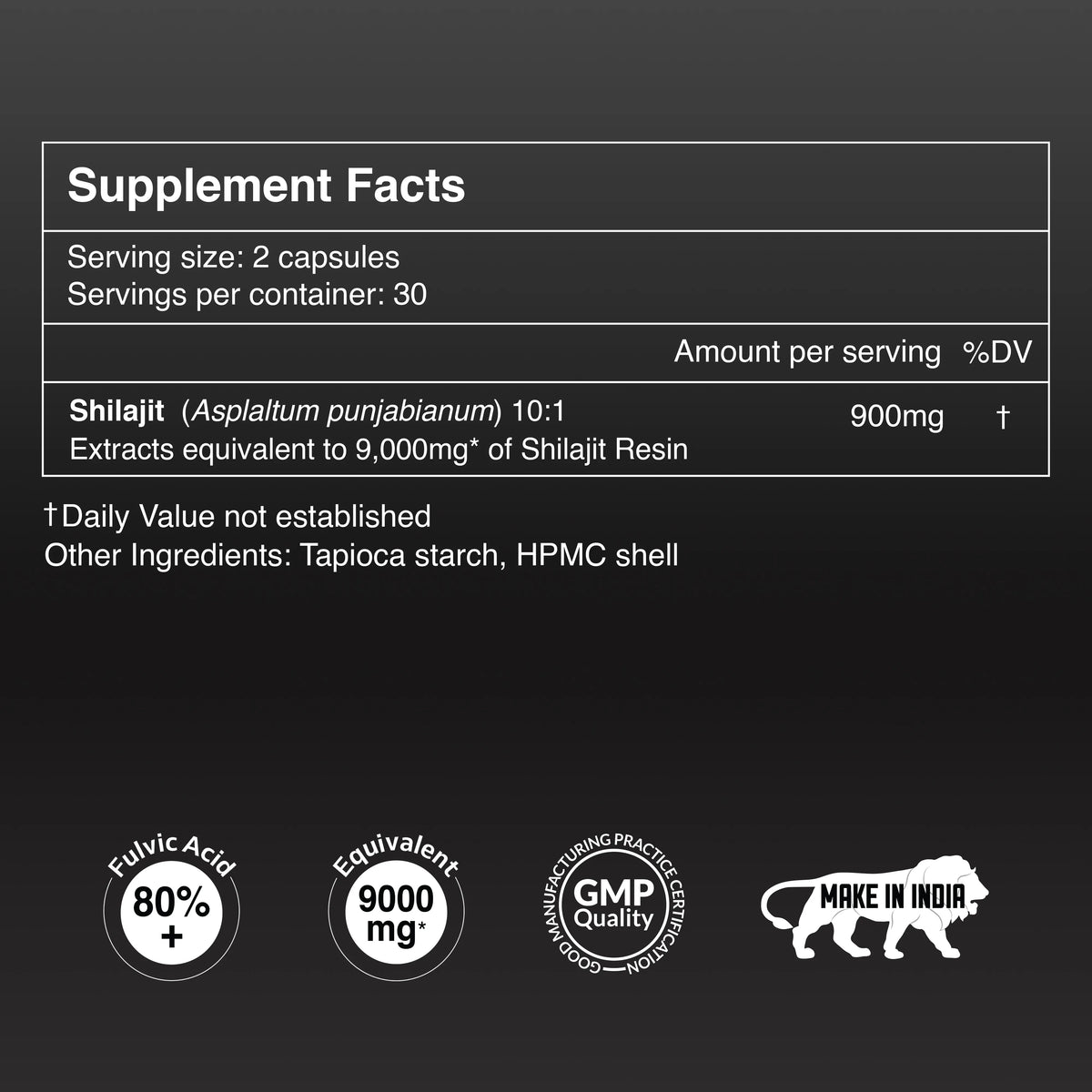 Shilajit Capsules – Pure Himalayan Wellness in Every Capsule