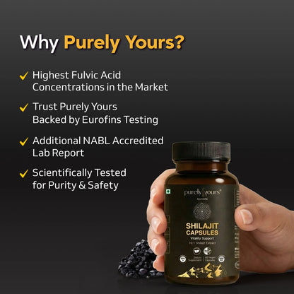 Shilajit Capsules – Pure Himalayan Wellness in Every Capsule