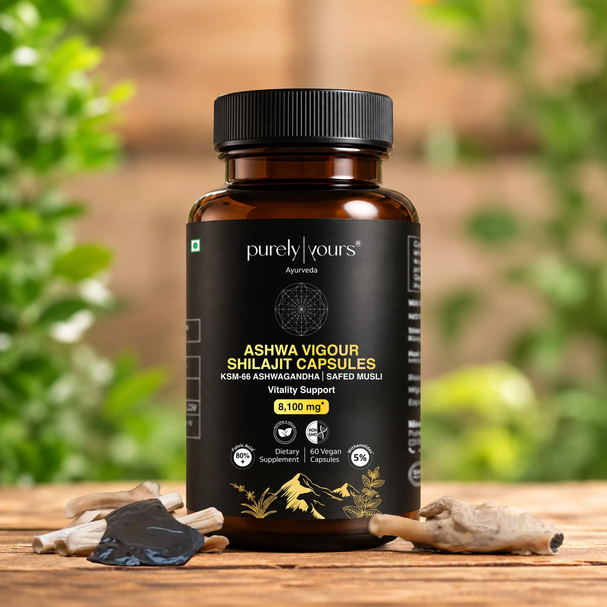 Ashwa Vigour Shilajit Capsules – Natural Energy & Daily Vitality