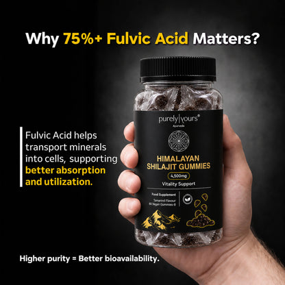 Shilajit Gummies – Natural Energy & Vitality