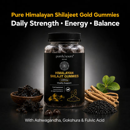 Shilajit Gummies – Natural Energy & Vitality