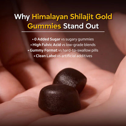 Shilajit Gummies – Natural Energy & Vitality