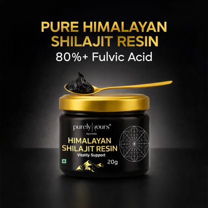Shilajit Resin – Pure Himalayan Shilajit for Natural Energy (20g)