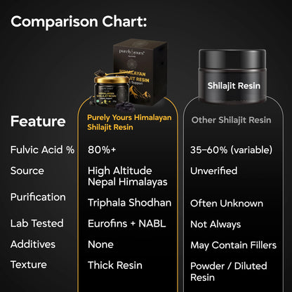 Shilajit Resin – Pure Himalayan Shilajit for Natural Energy (20g)