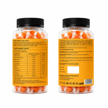 Sea Buckthorn Gummies – Daily Skin, Immune & Wellness Support