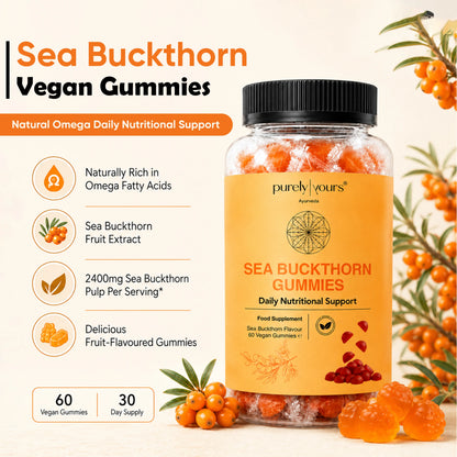 Sea Buckthorn Gummies – Daily Skin, Immune & Wellness Support