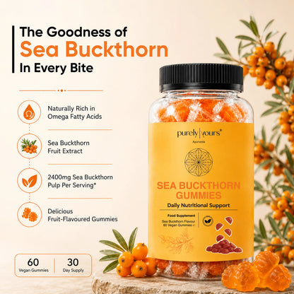 Sea Buckthorn Gummies – Daily Skin, Immune & Wellness Support