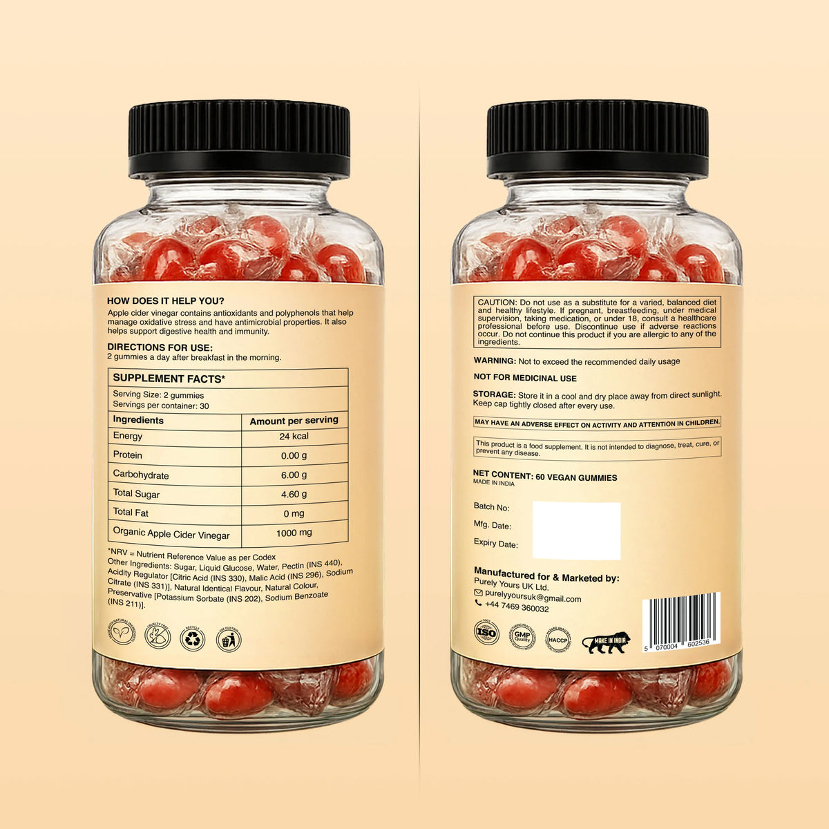 Apple Cider Vinegar Gummies – Daily Wellness Made Delicious
