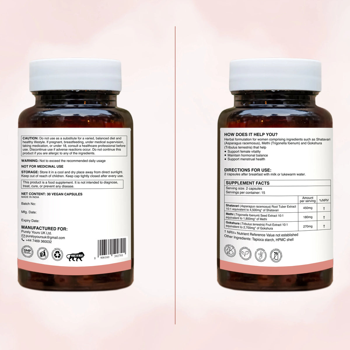 FemVerve Capsules – Women's Reproductive Wellness & Hormonal Support