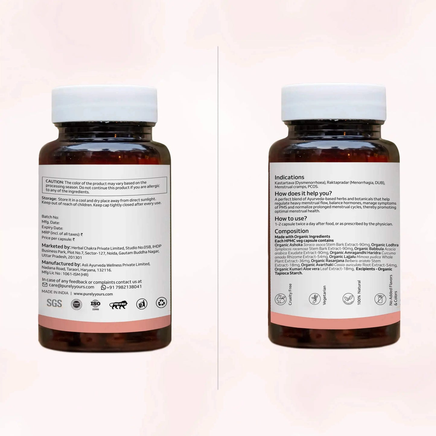 Flo Veda : Ayurvedic Period Comfort & Natural Hormonal Balance Capsules