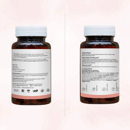 Flo Veda : Ayurvedic Period Comfort & Natural Hormonal Balance Capsules