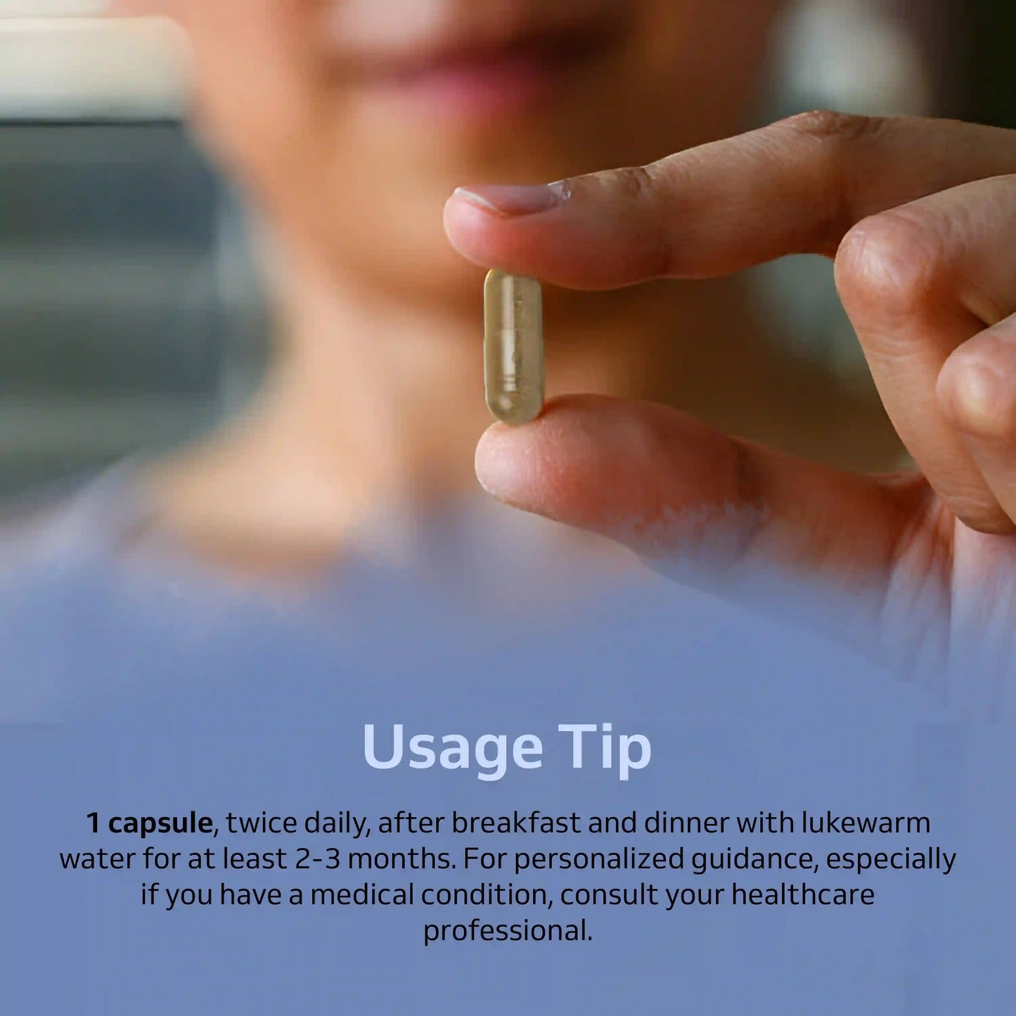 Grow + thrive Hair Growth Ayurvedic Capsules