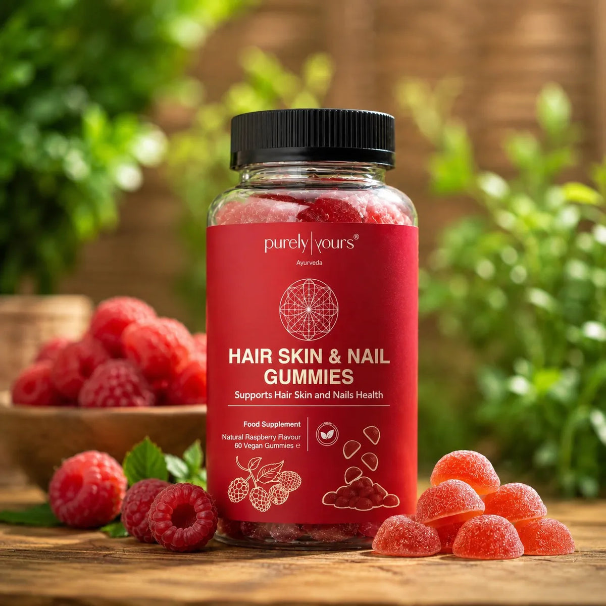 Hair, Skin & Nail Gummies – Vitamin & Mineral Support