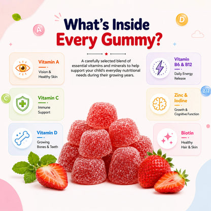 Kids Multivitamin Gummies – Daily Nutritional Support for Growing Children