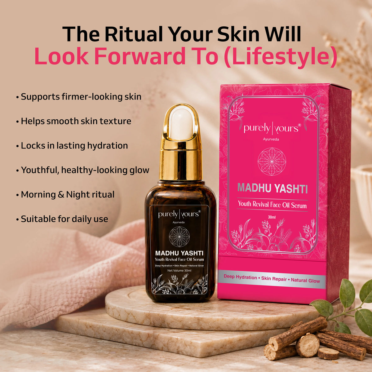 Madhuyashti Face Serum – Nourishing Glow & Skin Radiance