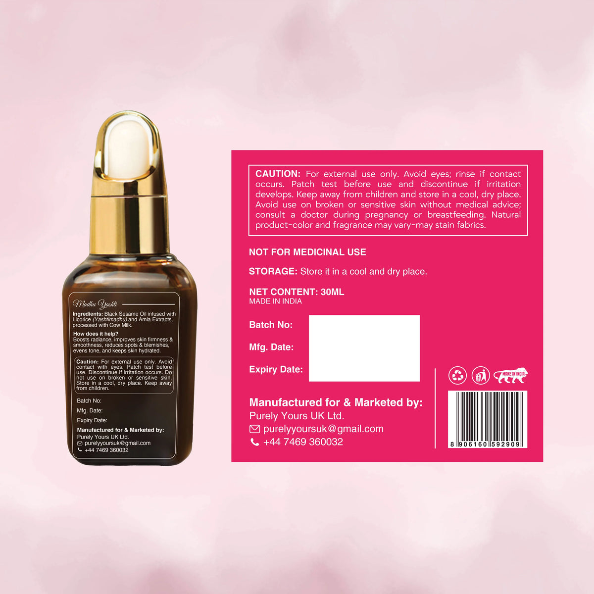 Madhuyashti Face Serum – Nourishing Glow & Skin Radiance