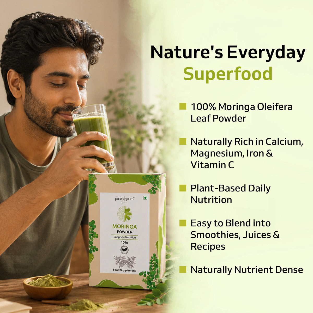 Moringa Powder – Plant Nutrition for Everyday Wellness