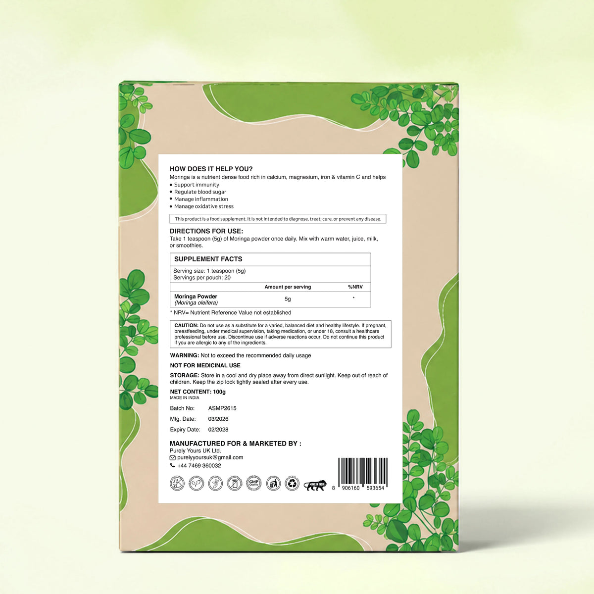 Moringa Powder – Plant Nutrition for Everyday Wellness