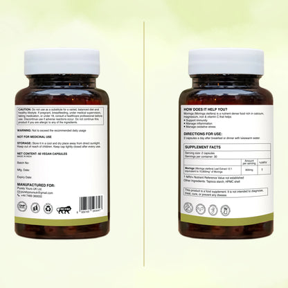Moringa Extract Capsules – Everyday Nutrition & Natural Wellness