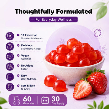 Multivitamin Gummies – Daily Vitamin & Mineral Support