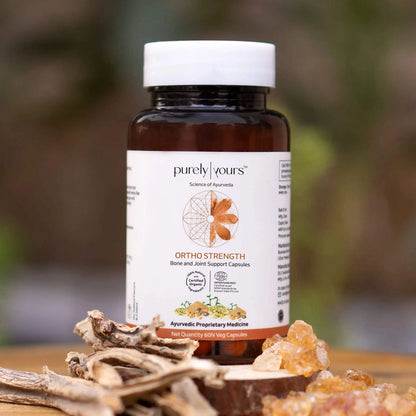 Ortho Strength: Ayurvedic Joint Pain Relief & Bone Density Capsules