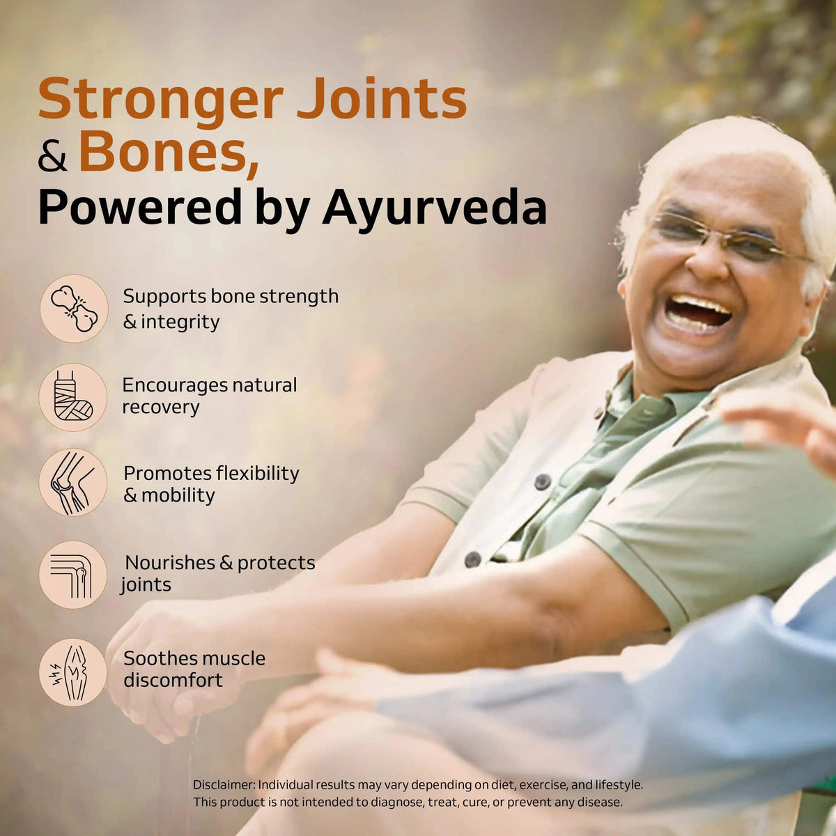 Ortho Strength: Ayurvedic Joint Pain Relief & Bone Density Capsules