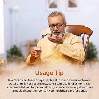 Ortho Strength: Ayurvedic Joint Pain Relief & Bone Density Capsules