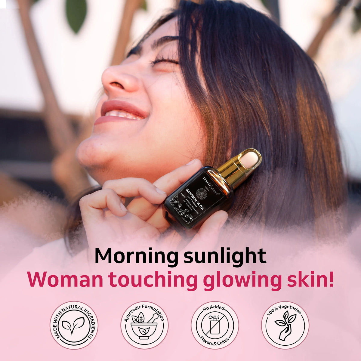 Saffron Glow Face Oil Serum – Radiance, Nourishment & Lasting Hydration