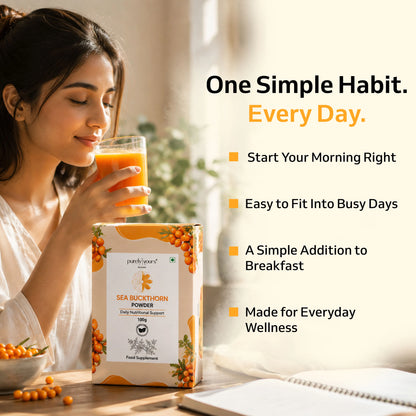 Sea Buckthorn Powder – Pure Superfruit Nutrition for Everyday Wellness