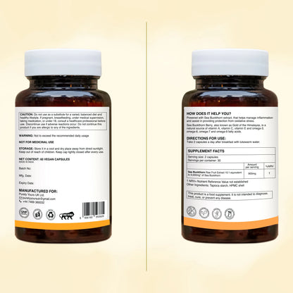 Sea Buckthorn Capsules – Natural Omega-Rich Support for Everyday Wellness