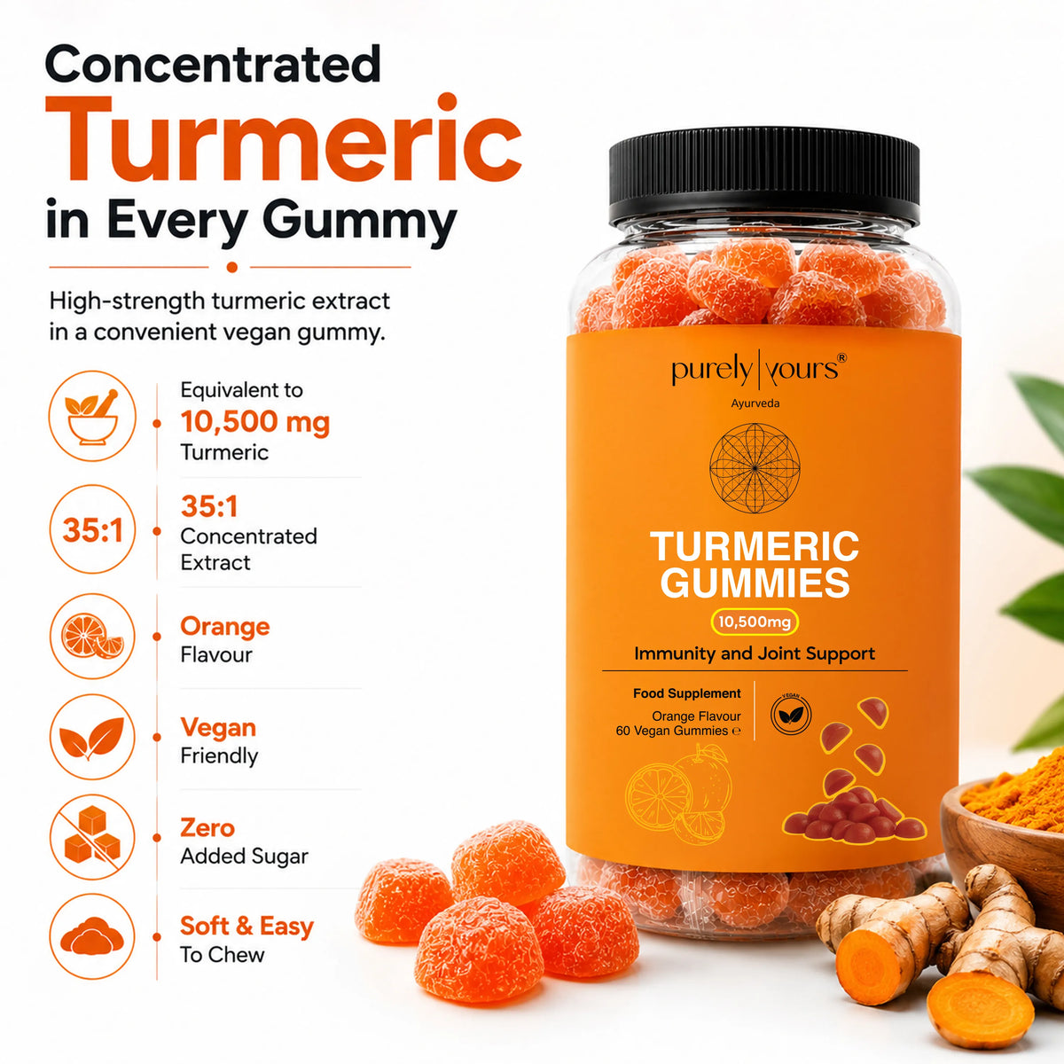 Turmeric Gummies – Immune & Everyday Wellness Support